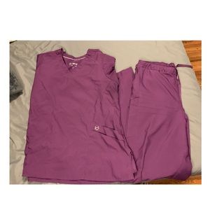 Set of WonderWink W123 scrubs